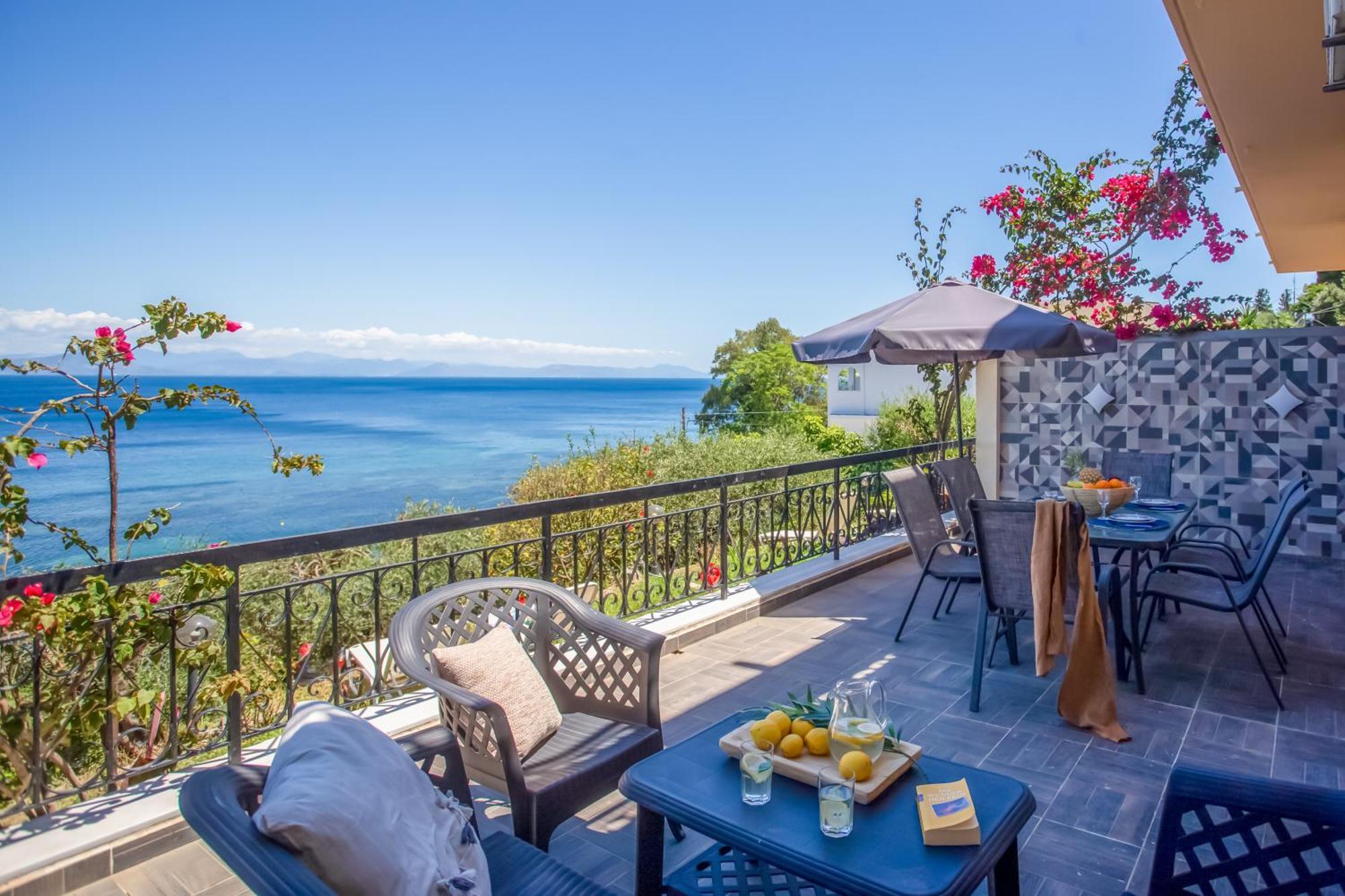 Ionian Kaizer Boutique Apartment Achilleion Bagian luar foto