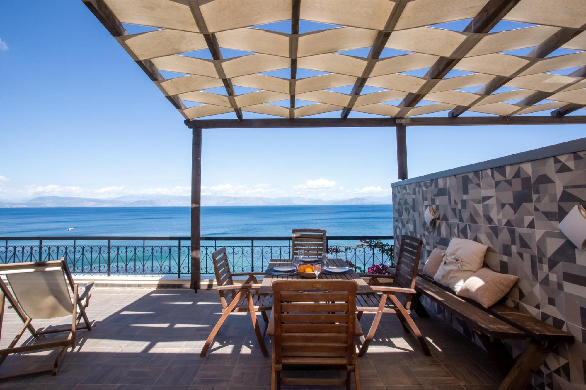 Ionian Kaizer Boutique Apartment Achilleion Bagian luar foto